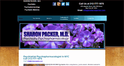 Desktop Screenshot of drsharonpacker.com